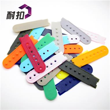 廠家促銷多顏色調(diào)節(jié)扣現(xiàn)貨 七孔夾條 塑料帽扣